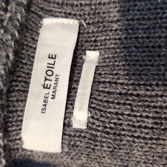 Isabel Marant Etoile Moana Cinched Wool Oversized Sweater - Picture 6 of 16